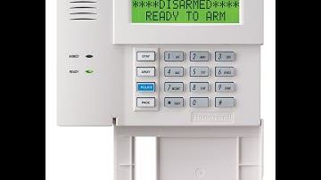 Honeywell 6150 : How to swap a 6150 for a 6160 programming keypad