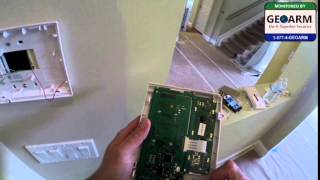 Honeywell 6150 : How to swap a 6150 for a 6160 programming keypad