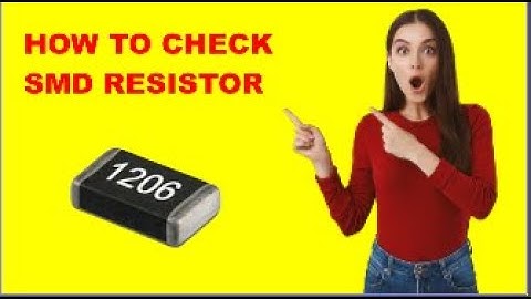 Unlock the secrets to easy SMD resistor checks