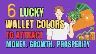 6 Lucky Wallet Colors To Attract Money, Growth And Prosperity | Ziggy Natural