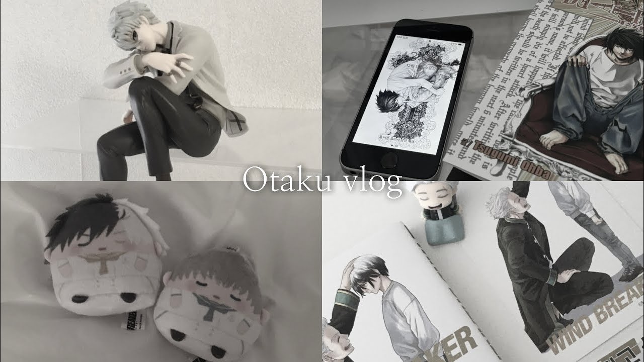 ♥︎ 찬란한 추락을 맞이했다 | 오타쿠브이로그 。깡 。가챠 。굿즈샵투어 。랜덤깡 。만화책 。특전깡 。피규어 。블루록 。윈브레 。극락가 。 데스노트 | 무채색