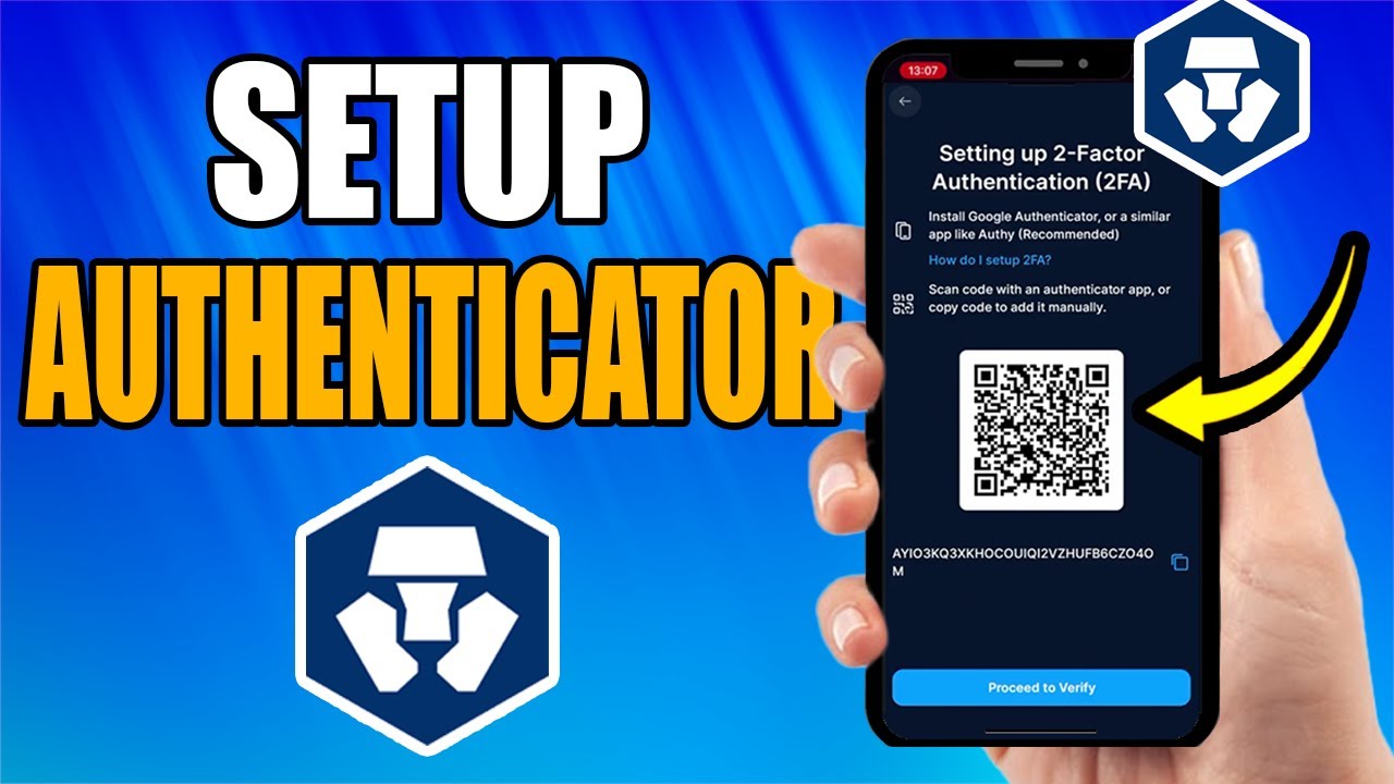 How To Set Up Crypto.Com Authenticator | Set Up 2fa On Crypto.Com - YouTube