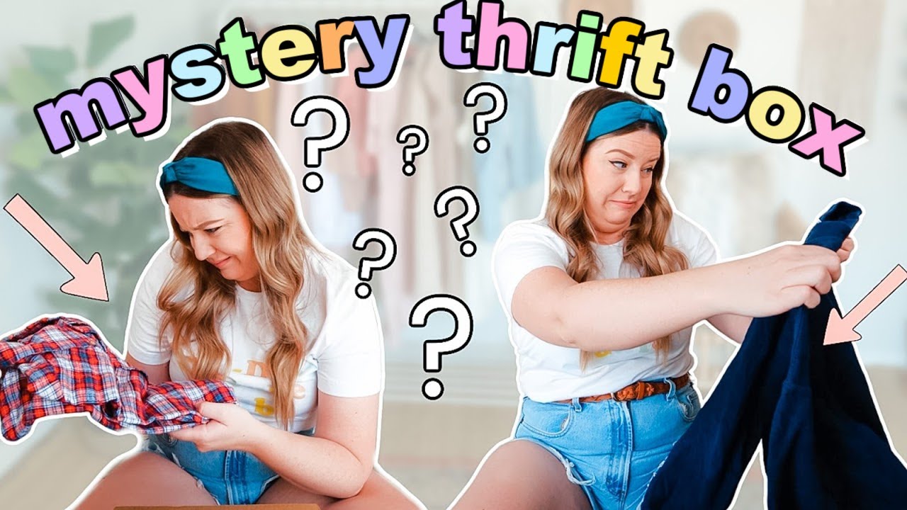 i ordered a MYSTERY THRIFT BOX... (this didn't go as planned)