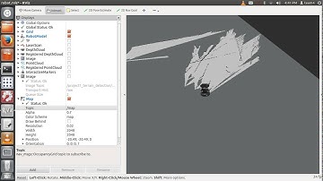 Turtlebot mapping in RVIZ error with orientation