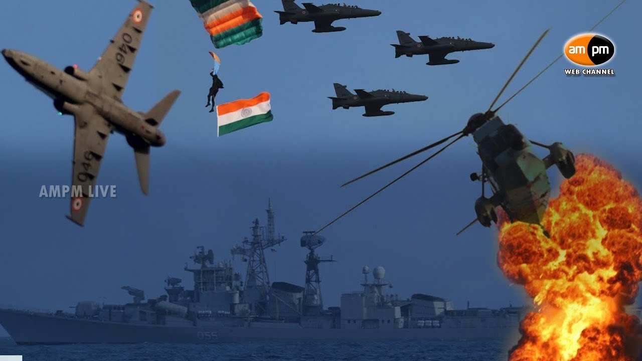 AMPM Live : Navy Day Rehearsals in Beach Road Visakhapatnam - YouTube