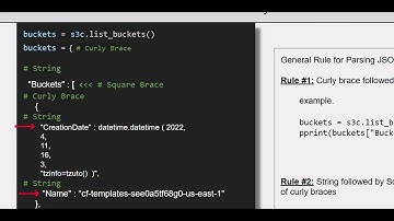 Traversing and Parsing JSON with Python and Boto3