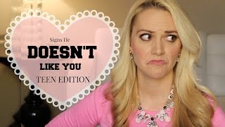 9 Shocking Signs He Doesn't Like You: TEEN EDITION