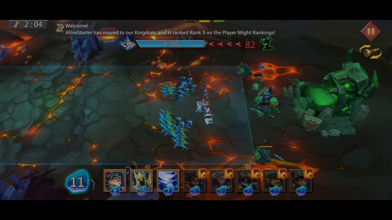 Lords Mobile Vergeway Chapter 9 Stage 6 | Overpowered