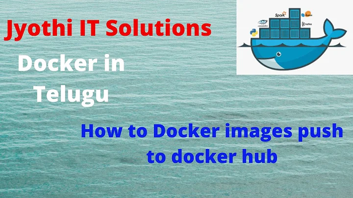13 How to Docker images push to docker hub in Telugu