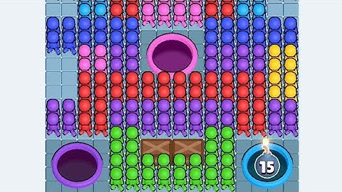 Hole People Level 130 Game Walkthrough Solution