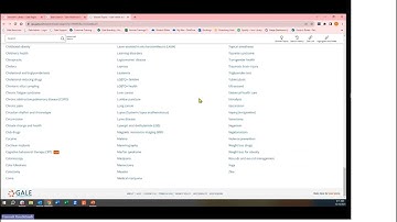 Gale Health & Wellness Research Database