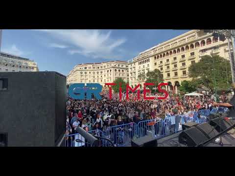 Θεσσαλονίκη: Αντιπολεμική Συναυλία στη πλατεία Αριστοτέλους