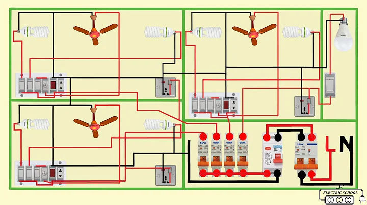 complete electrical house wiring diagram