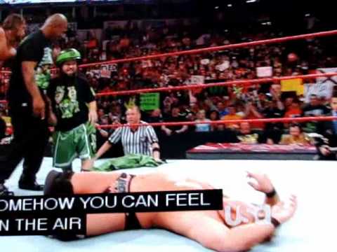 WWE Monday Night Raw 1/11/10 - Mike Tyson screws C...