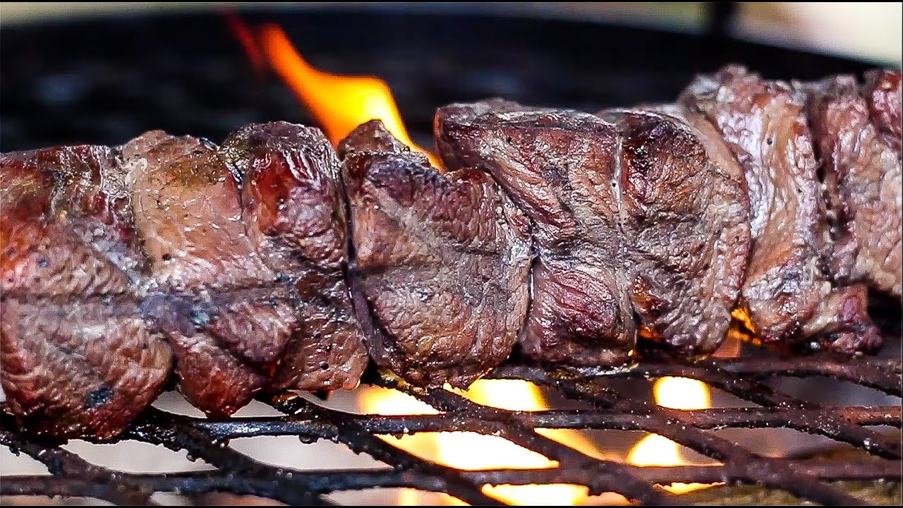 Kabobs on the Grill 𝙎𝙖𝙣𝙜𝙧𝙞𝙖 𝙈𝙖𝙧𝙞𝙣𝙖𝙩𝙚𝙙 YouTube