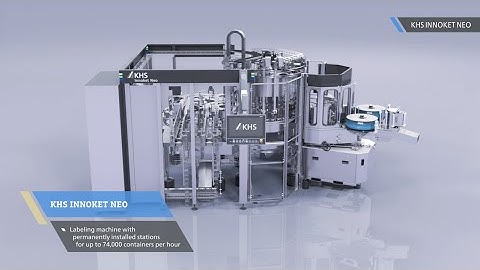 Flexible labeling thanks to the modular KHS Innoket Neo principle