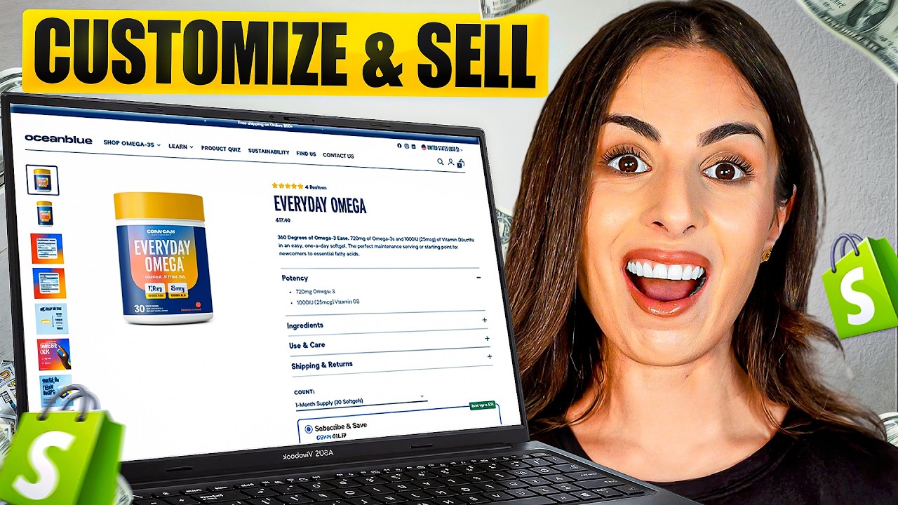 Shopify Product Page Customization Tutorial 2025 - YouTube