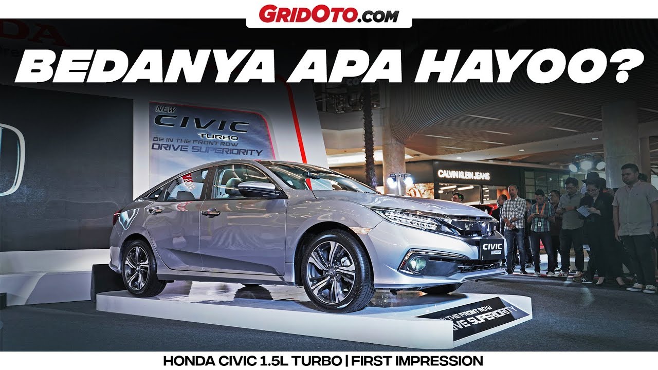 Out Now Video First Impression Honda Civic Turbo Facelift