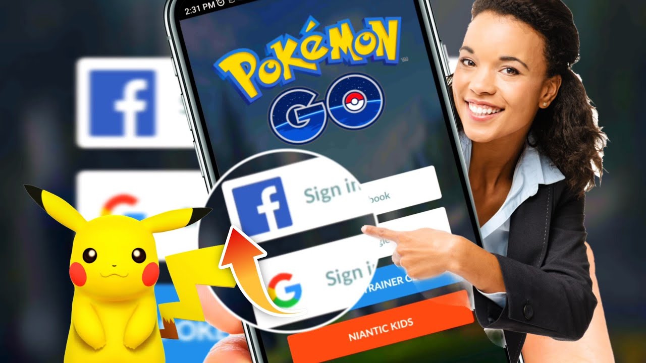 How to solve Google and Facebook Sign in option not shown in Pokemon Go 
