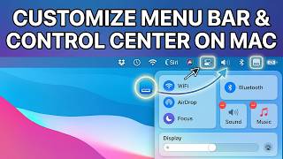 Mac Menu Bar Customization: Add, Remove &amp; Rearrange Icons