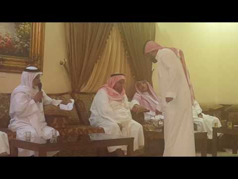 كلمة وقصيدة شكر من الشيخ حمود بن شليويح شيخ السلاهبه للشيخ فهد بن طوقان الشعبي لإطلاق سراح سجين