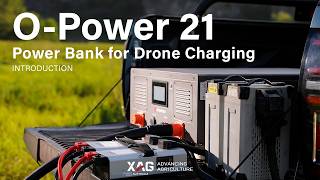 Portable Power for Farms | 8-Minute Drone Battery Charging | O-Power 21