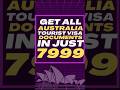 Australia tourist visa documents | Australia visa requirements