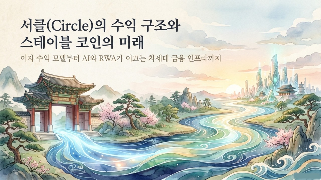 USDC 서클(Circle)은 어떻게 돈을 벌까? 96% 이자 수익의 비밀과 비즈니스 모델 분석 | AI 시대 금융의 상하수도를 짓는 서클