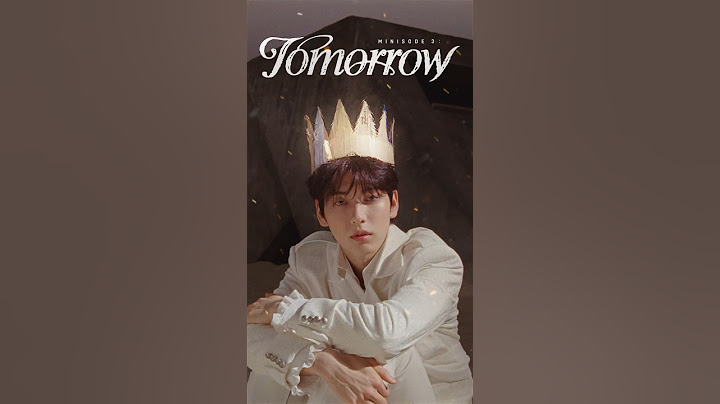 TXT (투모로우바이투게더) minisode 3: TOMORROW Concept Trailer Teaser (SOOBIN ver.)