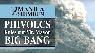 PHIVOLCS rules out 1814-type Mt. Mayon Big Bang