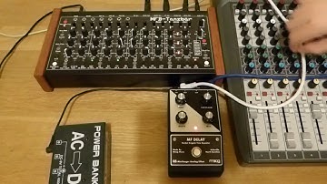 MFB Tanzbar & Moog MF Delay