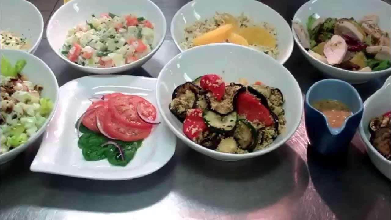 A Selection of Simple & Compound Salads YouTube