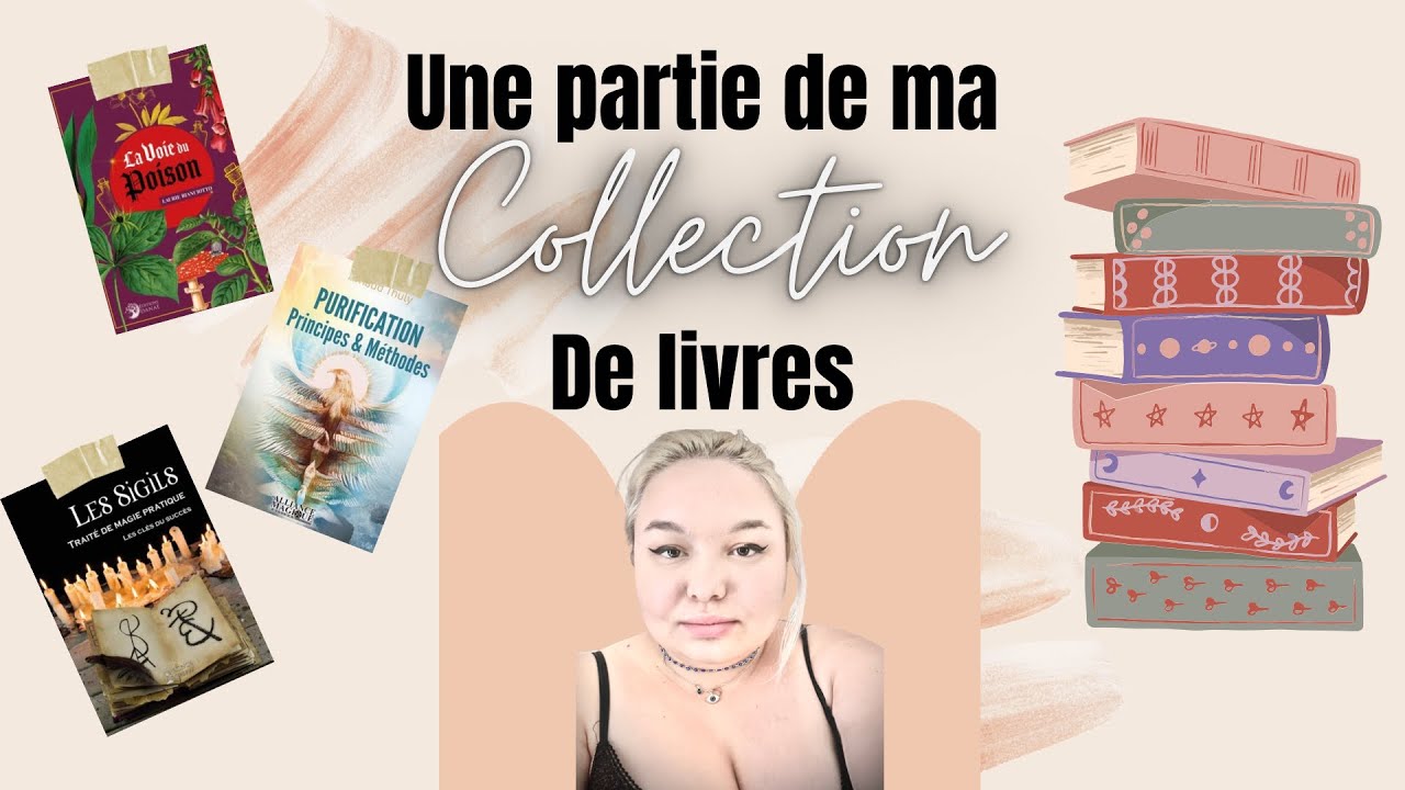 Une partie de mes LIVRES de SORCELLERIE