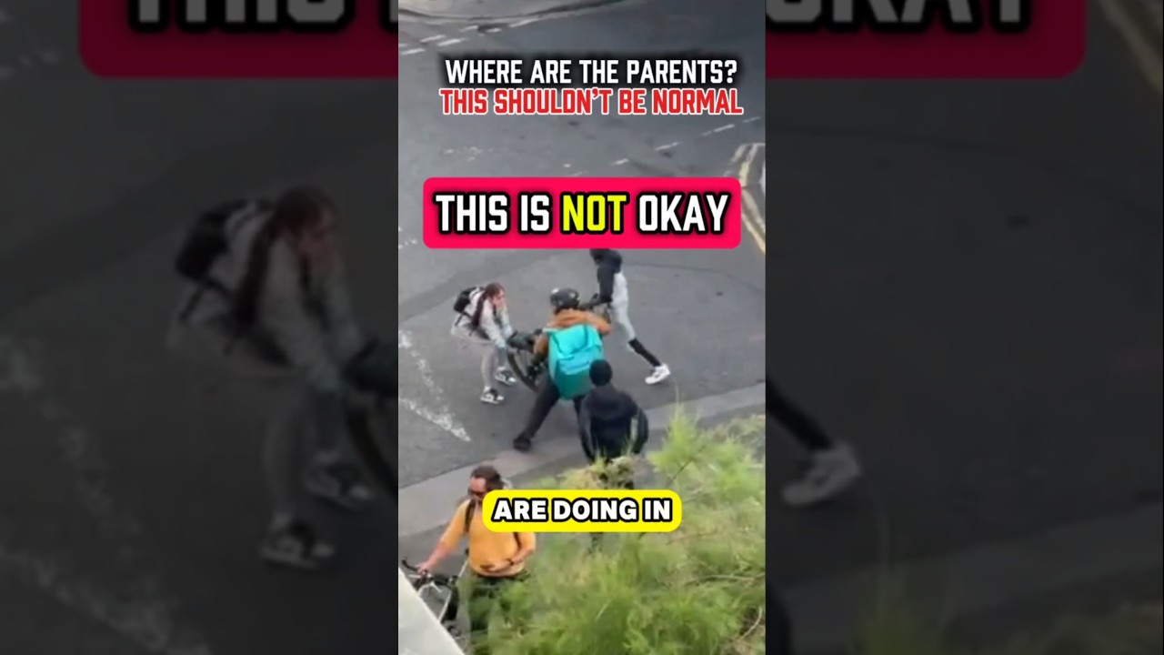 UK Teens Try to Rob Delivery Driver in Broad Daylight 😳