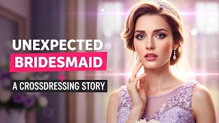 “Unexpected Bridesmaid: A Man Crossdresses to Rescue the Wedding 👗💍🎉”