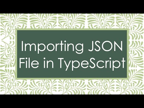 Importing JSON File