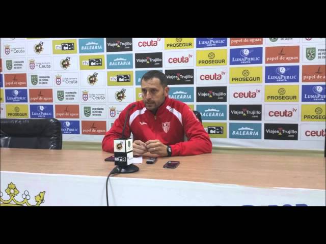 CEUTA 0 CONIL 1 declaraciones t&eacute;cnicos