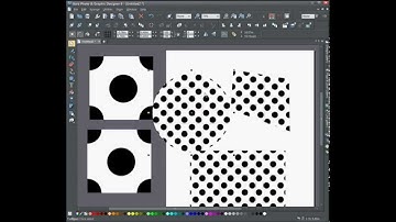 Polka Dot Pattern in Xara Photo & Graphic Designer