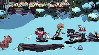 Scott Pilgrim vs the World: The Game (PS4) - Online Multiplayer Match 2 with 3 Players: Part 2