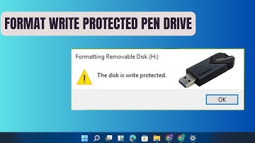 How To Format Write Protected Pen Drive 2025 Guide |  Remove Write Protection & Fix USB!