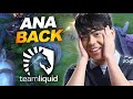 Ana is back to pro dota