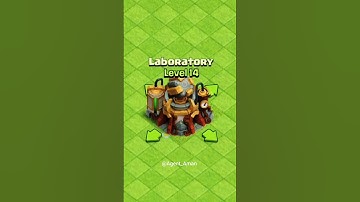 Laboratory Upgrade: Level 1 to Max #clashofclans #shorts