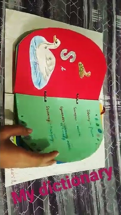 How to make Dictionary || Diy Dictionary Ideas #shorts #youtubeshorts # ...
