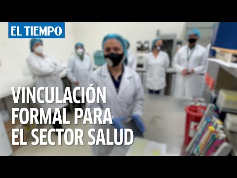 Se formalizó el empleo para 487 trabajadores de la salud.