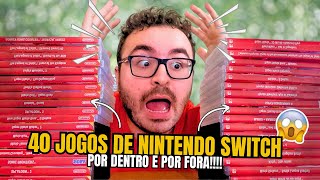 MINHA COLEÇÃO DE JOGOS DE NINTENDO SWITCH 2024 (PARTE 1)