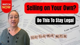 Selling Without a Realtor in Quincy | Do This to Stay Legal