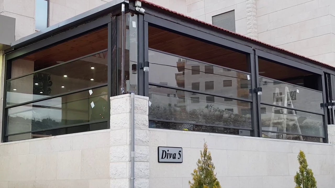 Al-Sheshani Aluminum- Vertical glass system