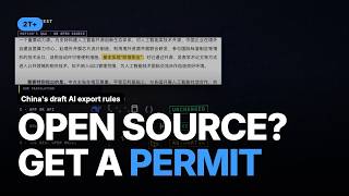 China Puts Its Biggest Open-Source AI Behind a Permit Guide