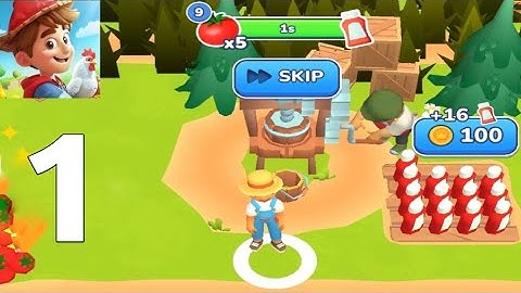 Little Farm Story:🍅🌽🍎 ldle Tycoon Gameplay Walkthrough part - 1 (ios Android)