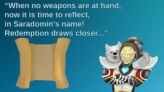 CLUE | When no weapons are at hand, then is the time to reflect.....